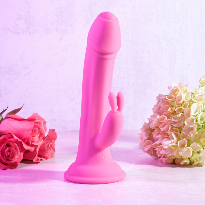 Evolved SOMEBUNNY TO LOVE Pink 19.7cm USB Rechargeable Rabbit Vibrator