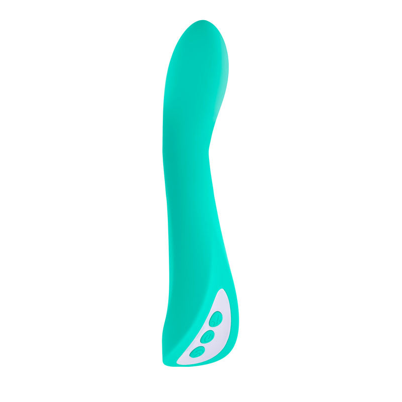 Evolved COME WITH ME Teal 20.3cm USB Rechargeable Vibrator with Flicking Head