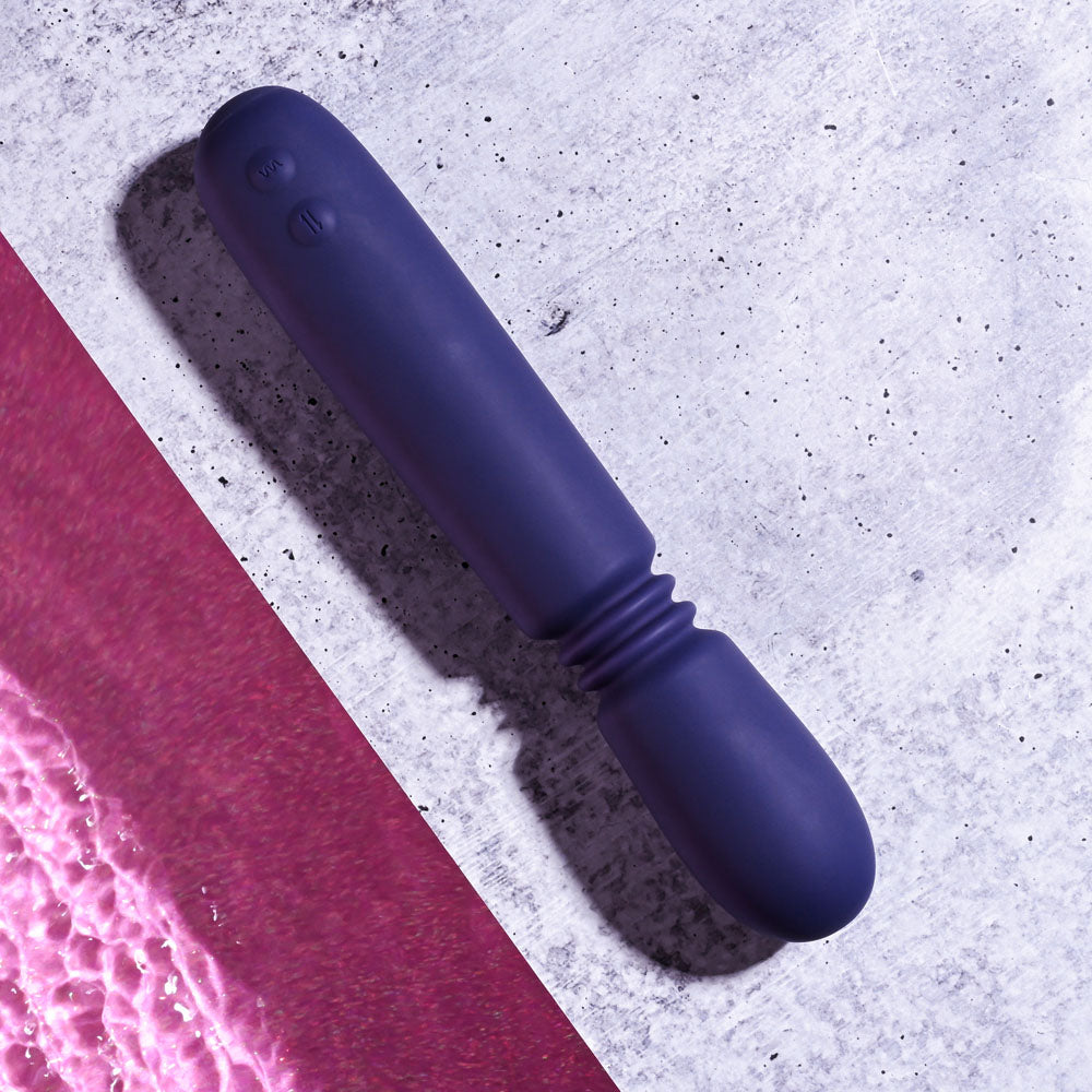 Evolved HANDY THRUSTER Purple 20.3cm USB Rechargeable Thrusting Vibrator