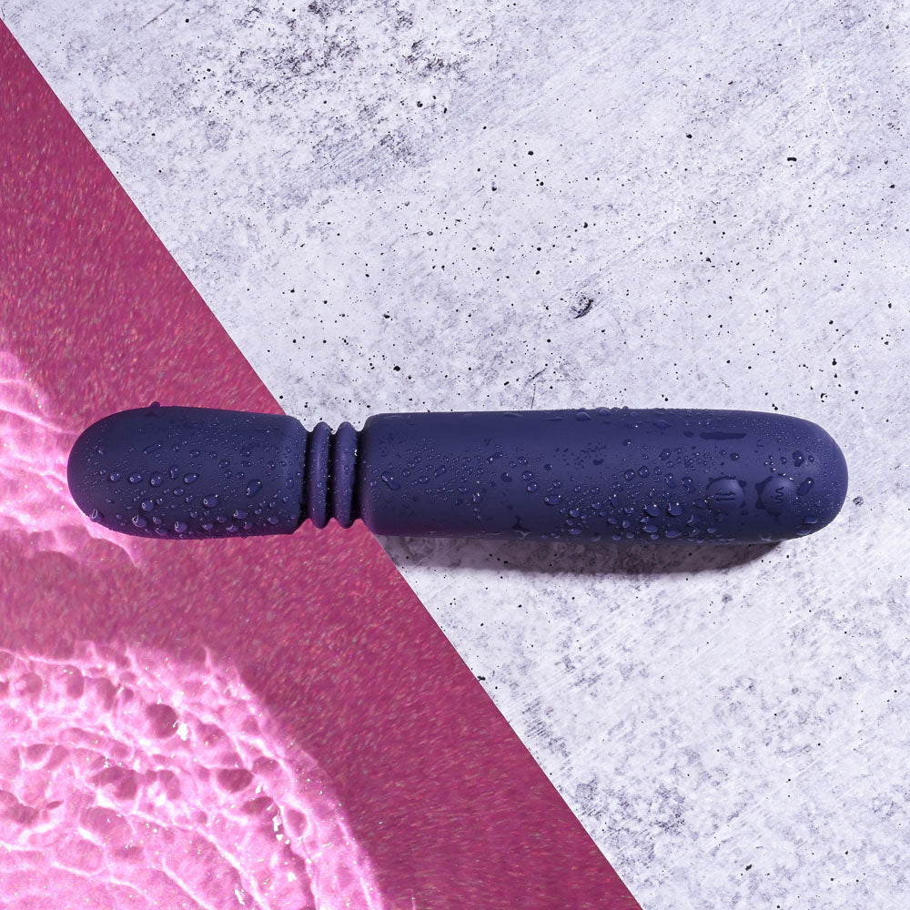 Evolved HANDY THRUSTER Purple 20.3cm USB Rechargeable Thrusting Vibrator