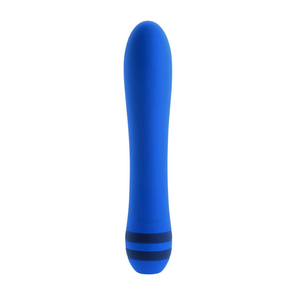 Evolved THE PLEASER Blue 16.5cm USB Rechargeable Vibrator