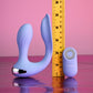 Evolved EVERY WAY PLAY Purple 12.8cm USB Rechargeable Rabbit Vibrator with Wireless Remote Control