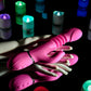 Evolved PINK DRAGON Pink 24.2cm USB Rechargeable Thrusting Rabbit Vibrator