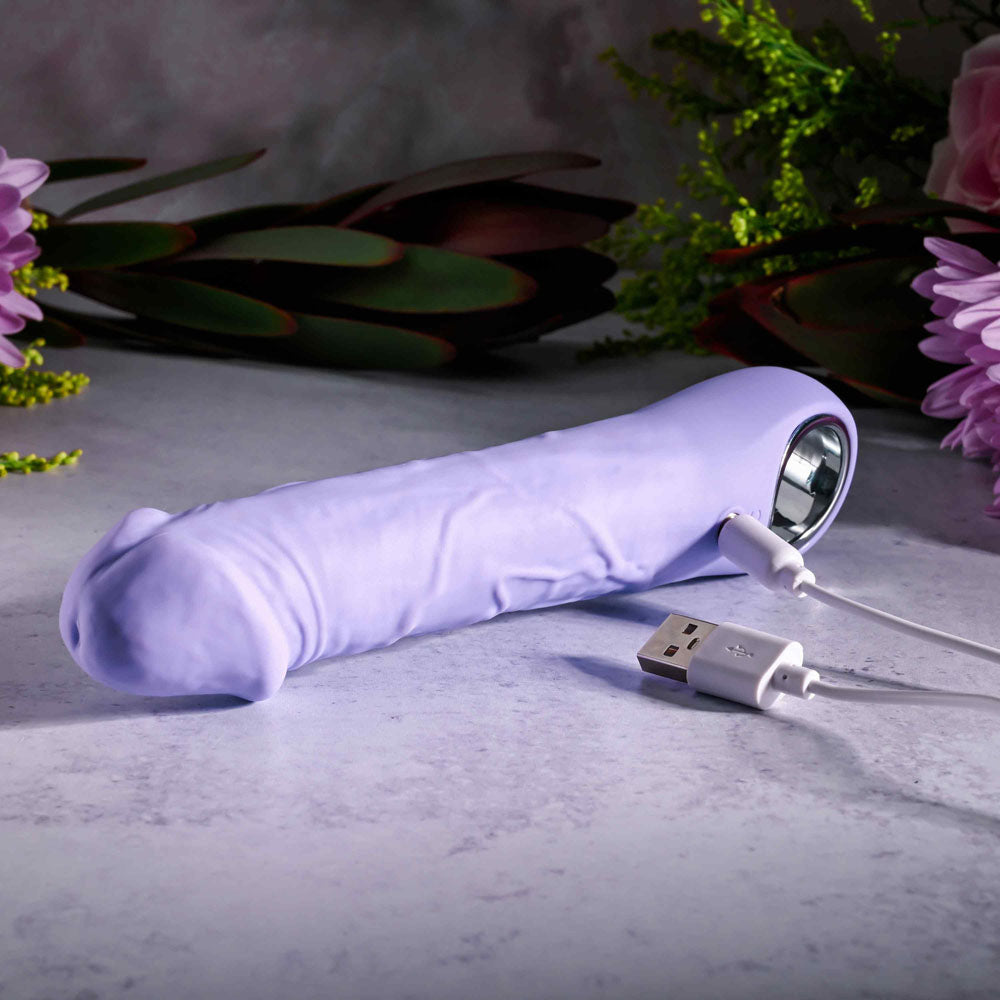 Evolved PURPLE FANTASY - Purple 18.4cm USB Rechargeable Vibrator