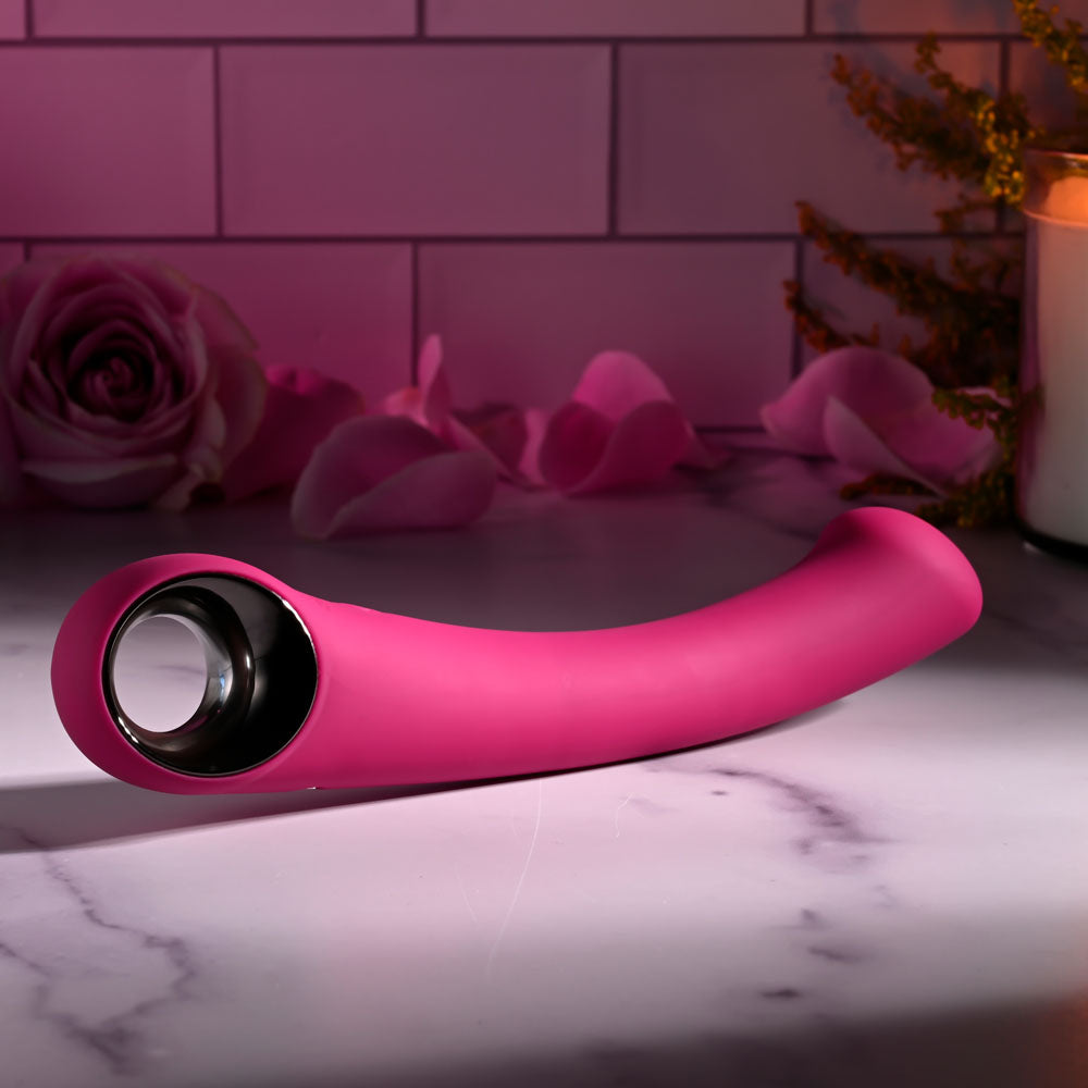 Evolved PLEASURE CURVE - Pink 19cm USB Rechargeable G-Spot Vibrator