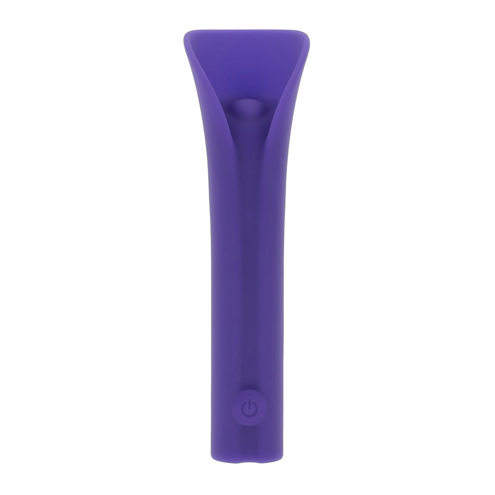 Evolved FULL COVERAGE Purple 11.9cm USB Rechargeable Bullet