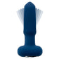 Evolved THE FLAPPER - Blue 14cm Vibrating and Flapping Butt Plug with Remote