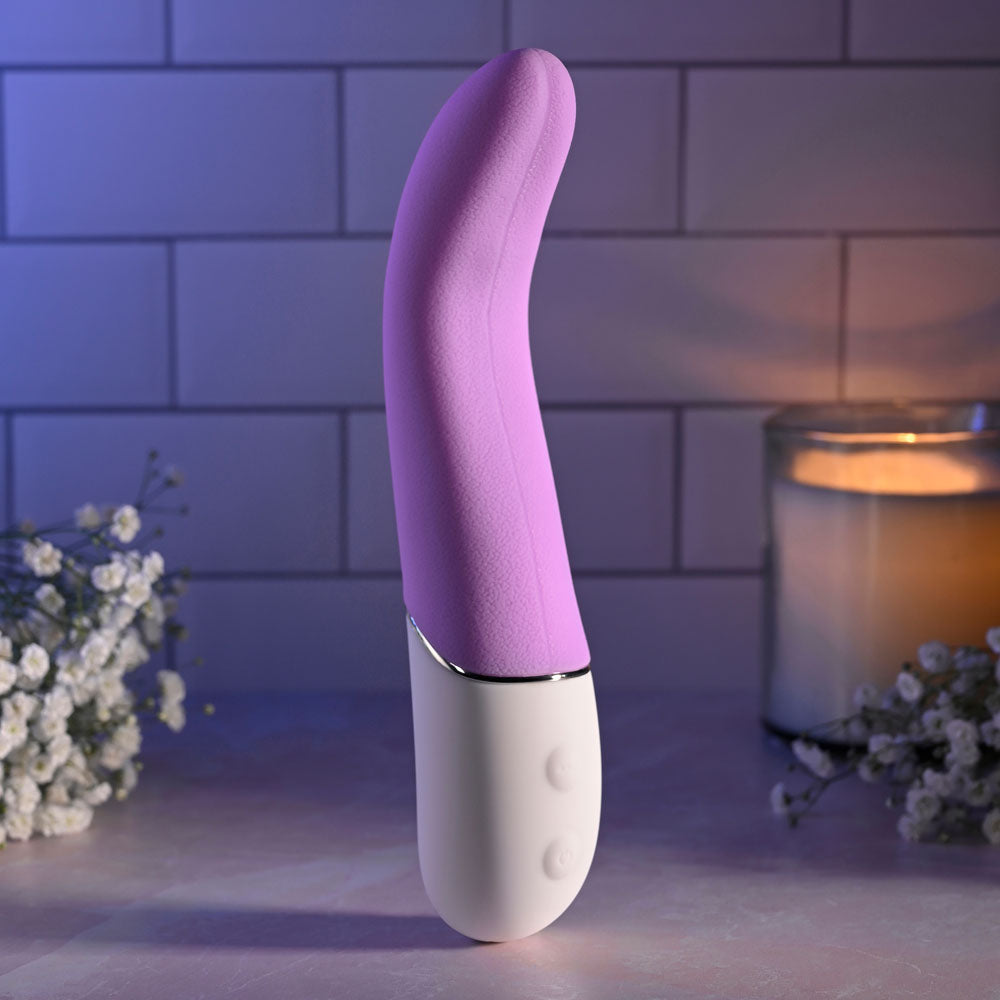 Evolved SLIP OF THE TONGUE - Purple 21.1cm USB Rechargeable Flicking Tongue Vibrator