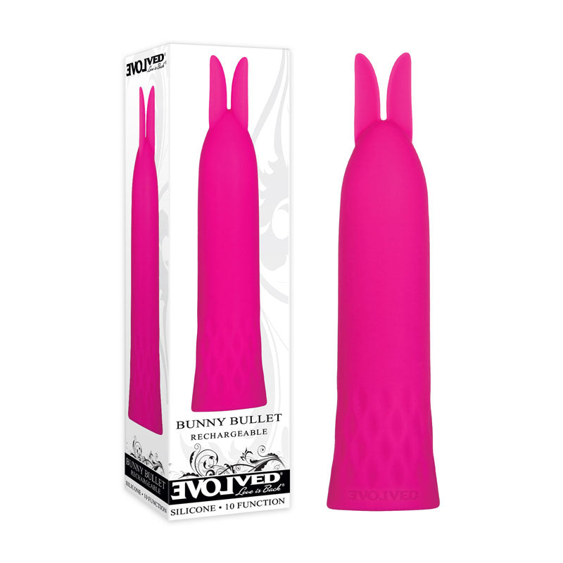 Evolved Bullet Buddy Pink 10.5cm USB Rechargeable Bullet Vibrator