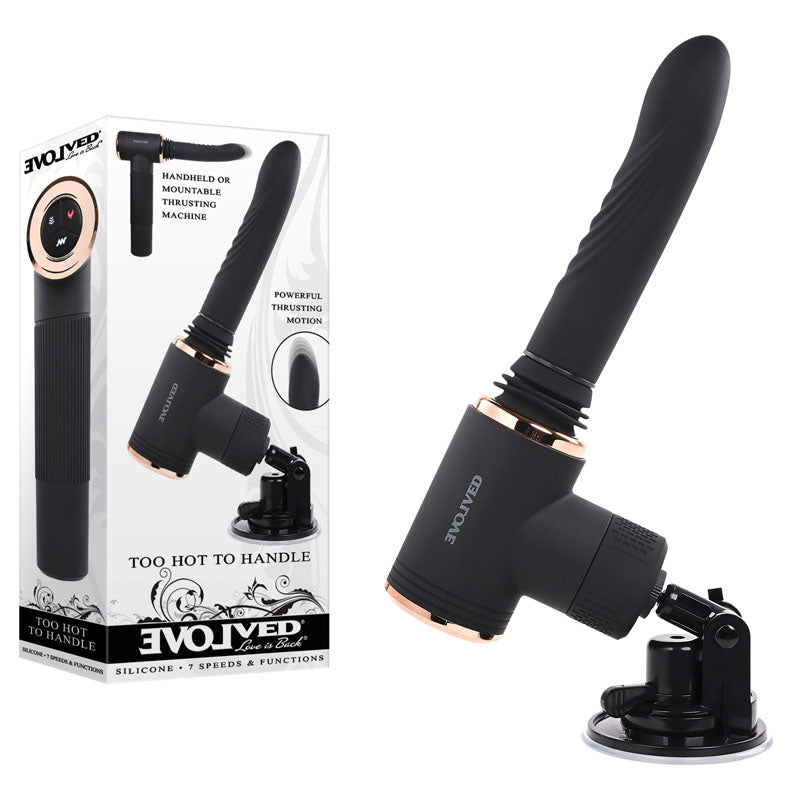 Evolved TOO HOT TO HANDLE Thrusting Vibe with Stand