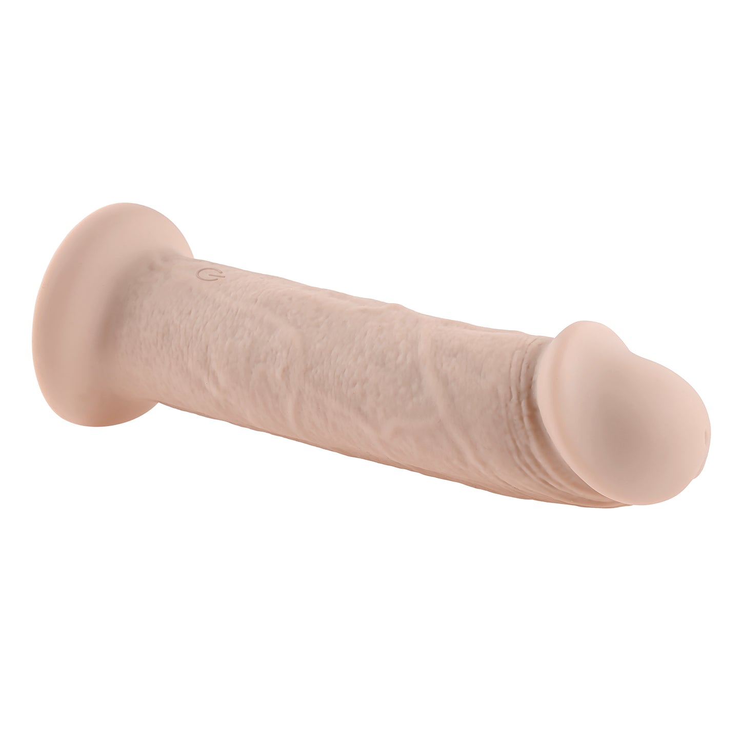 Evolved 7" GIRTHY VIBRATING DONG LIGHT Flesh 17.8cm USB Rechargeable Vibrating Dong