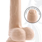 Evolved PEEK A BOO VIBRATING DILDO LIGHT 20.3cm USB Rechargeable Uncut Dong