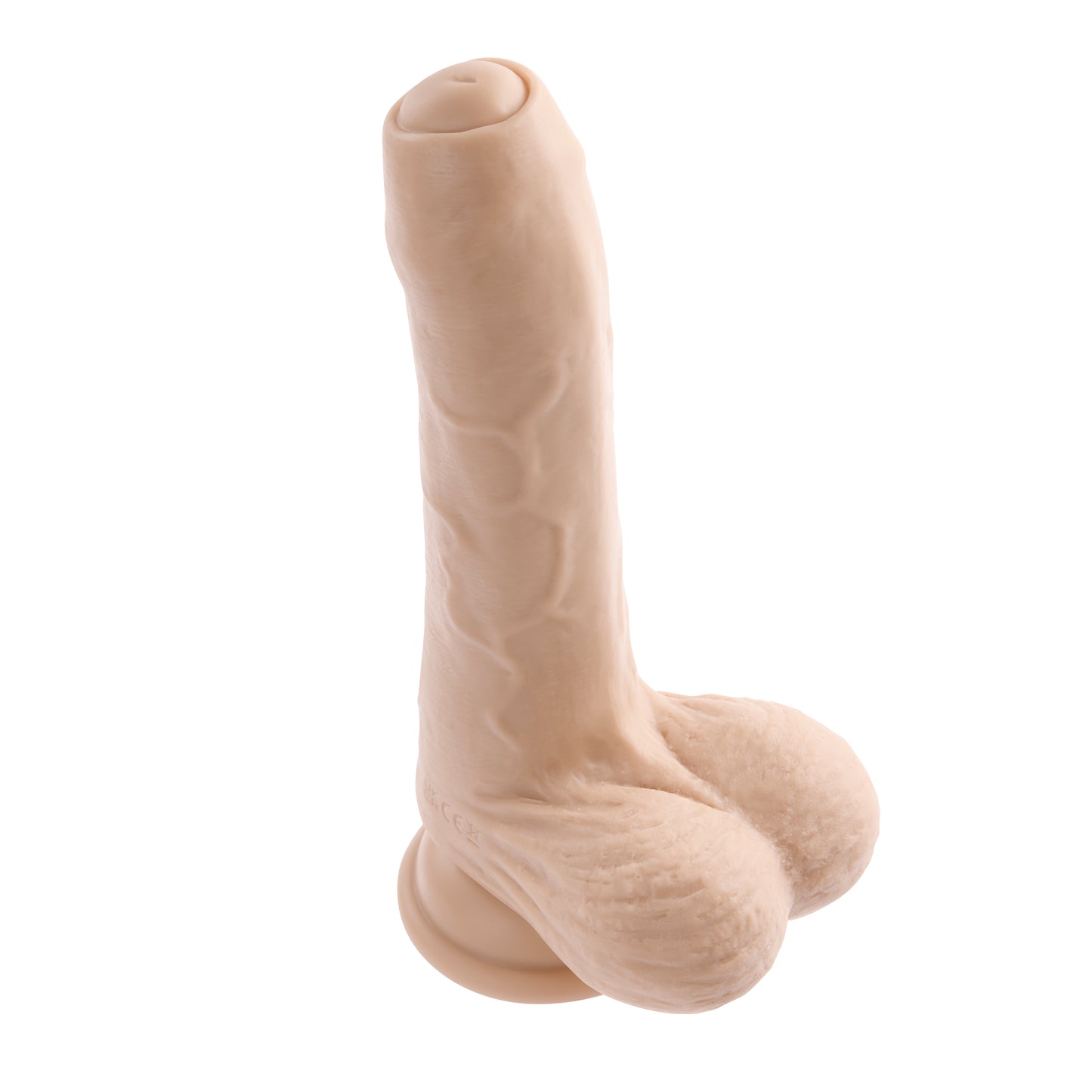 Evolved PEEK A BOO VIBRATING DILDO LIGHT 20.3cm USB Rechargeable Uncut Dong