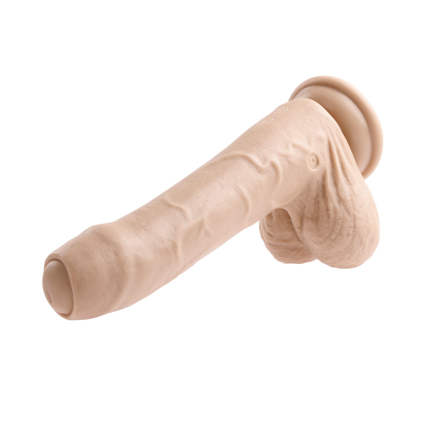 Evolved PEEK A BOO VIBRATING DILDO LIGHT 20.3cm USB Rechargeable Uncut Dong