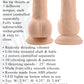 Evolved THRUST IN ME LIGHT Flesh 23.5cm USB Rechargeable Thrusting Dong Dildo