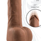 Evolved THRUST IN ME LIGHT Brown 23.5cm USB Rechargeable Thrusting Dong Dildo