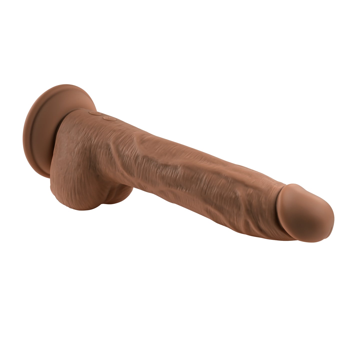 Evolved THRUST IN ME LIGHT Brown 23.5cm USB Rechargeable Thrusting Dong Dildo