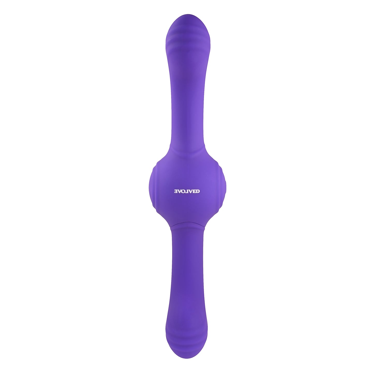 Evolved OUR GYRO VIBE Purple 29.5cm USB Rechargeable Super Double Vibrator