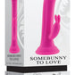 Evolved SOMEBUNNY TO LOVE Pink 19.7cm USB Rechargeable Rabbit Vibrator