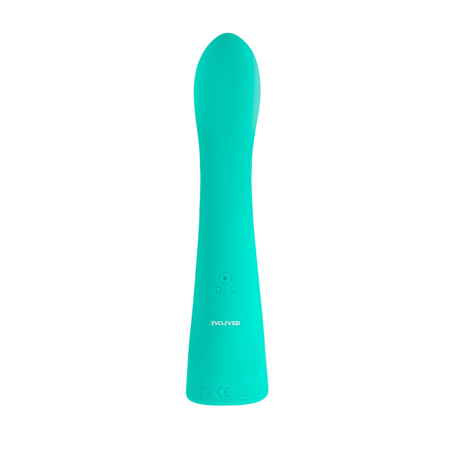 Evolved COME WITH ME Teal 20.3cm USB Rechargeable Vibrator with Flicking Head