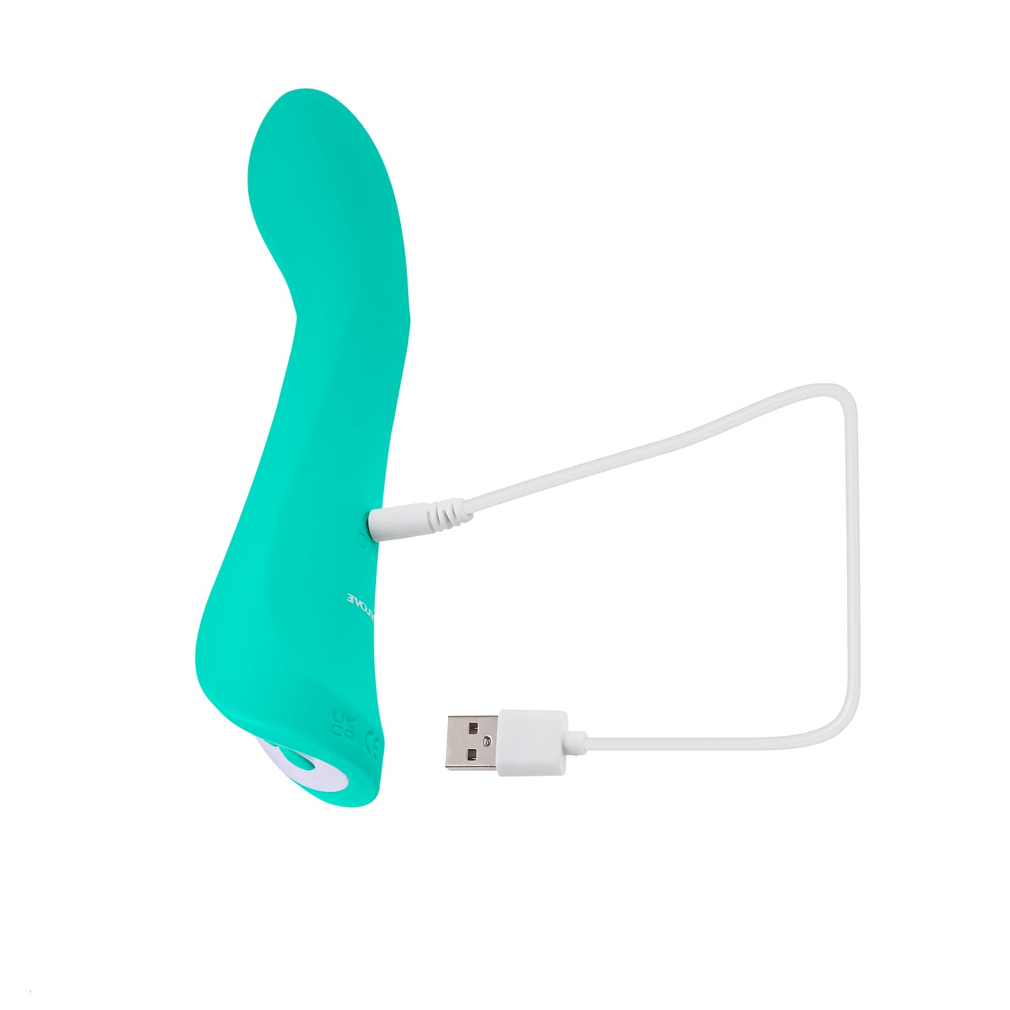 Evolved COME WITH ME Teal 20.3cm USB Rechargeable Vibrator with Flicking Head