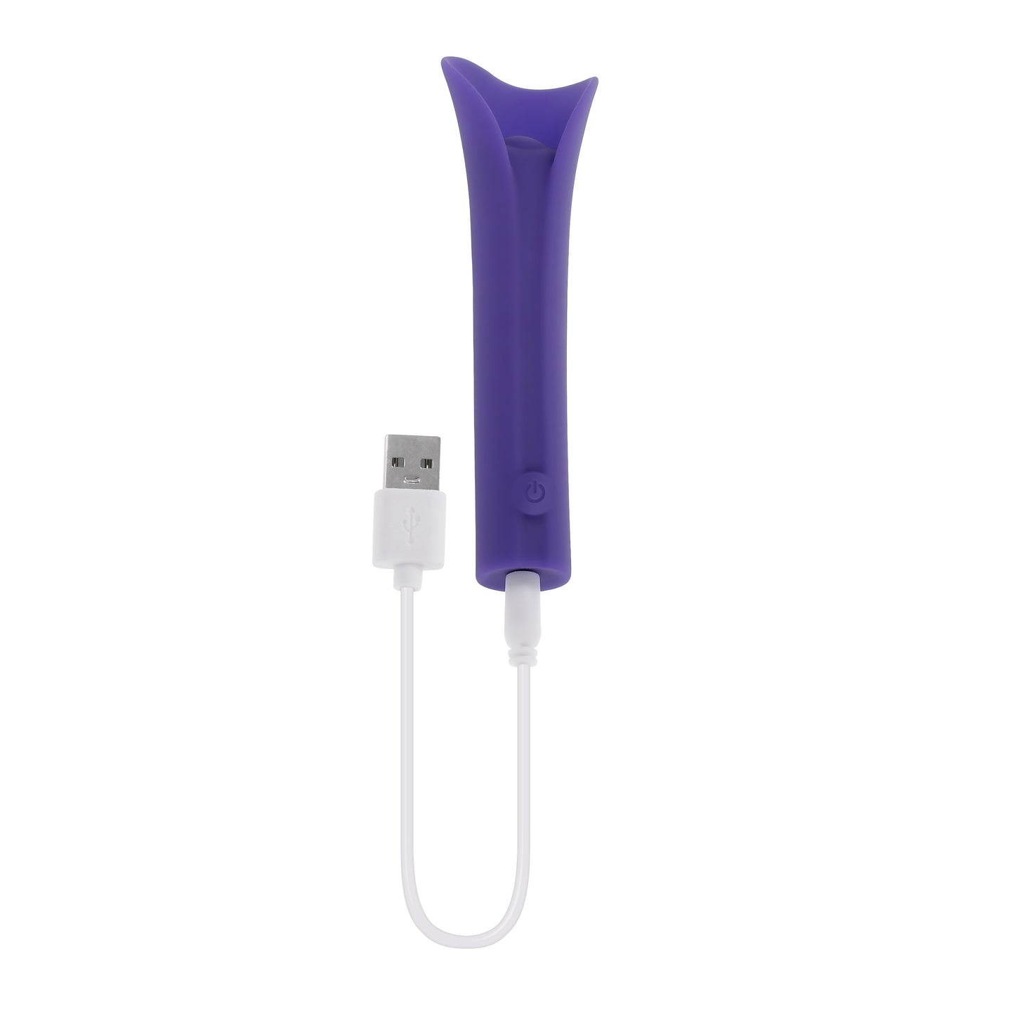 Evolved FULL COVERAGE Purple 11.9cm USB Rechargeable Bullet