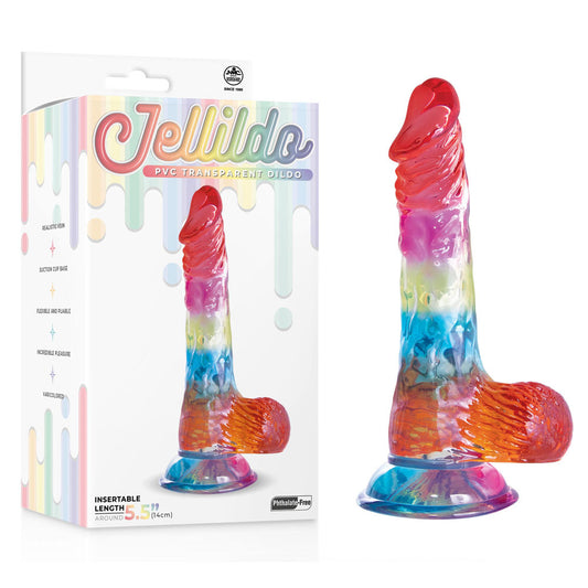 Excellent Power | Jellido 14cm Clear Coloured Dildo