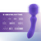 Excellent Power | Xciter - Purple 16.5cm USB Rechargeable Massage Wand