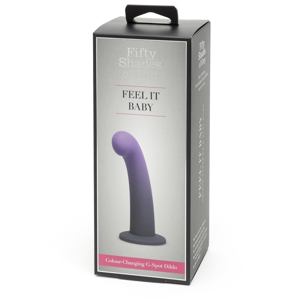 Fifty Shades of Grey Feel it Baby Colour Changing G-Spot Dildo