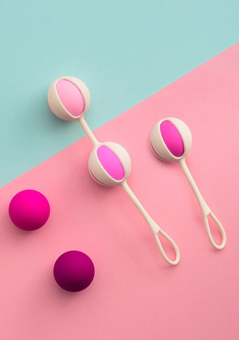 Gvibe Geisha Balls 3 Sugar Pink - Kegel Exercises