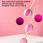 Gvibe Geisha Balls 3 Sugar Pink - Kegel Exercises