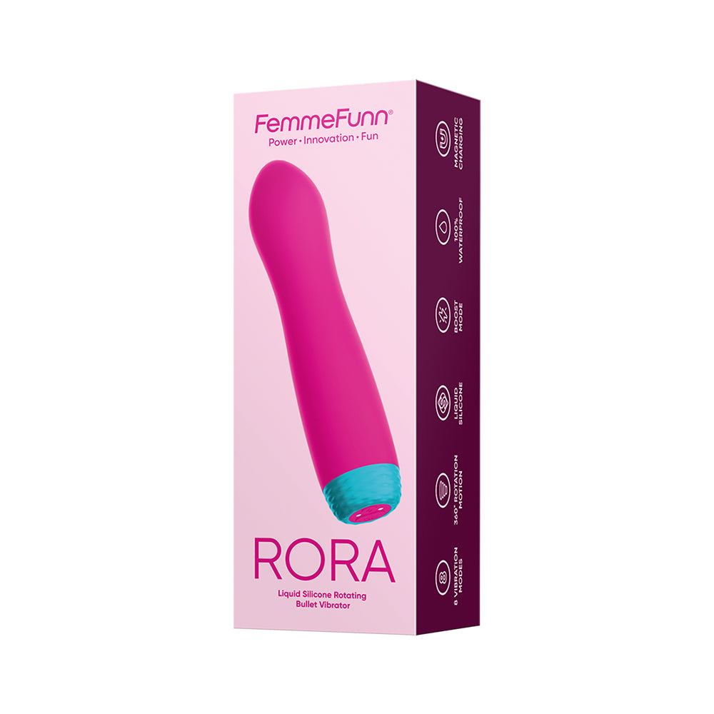 Femme Funn Rora Liquid Silicone Rotating Bullet Vibrator