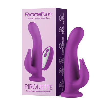 Femme Funn Pirouette Rotating Rabbit Vibrator