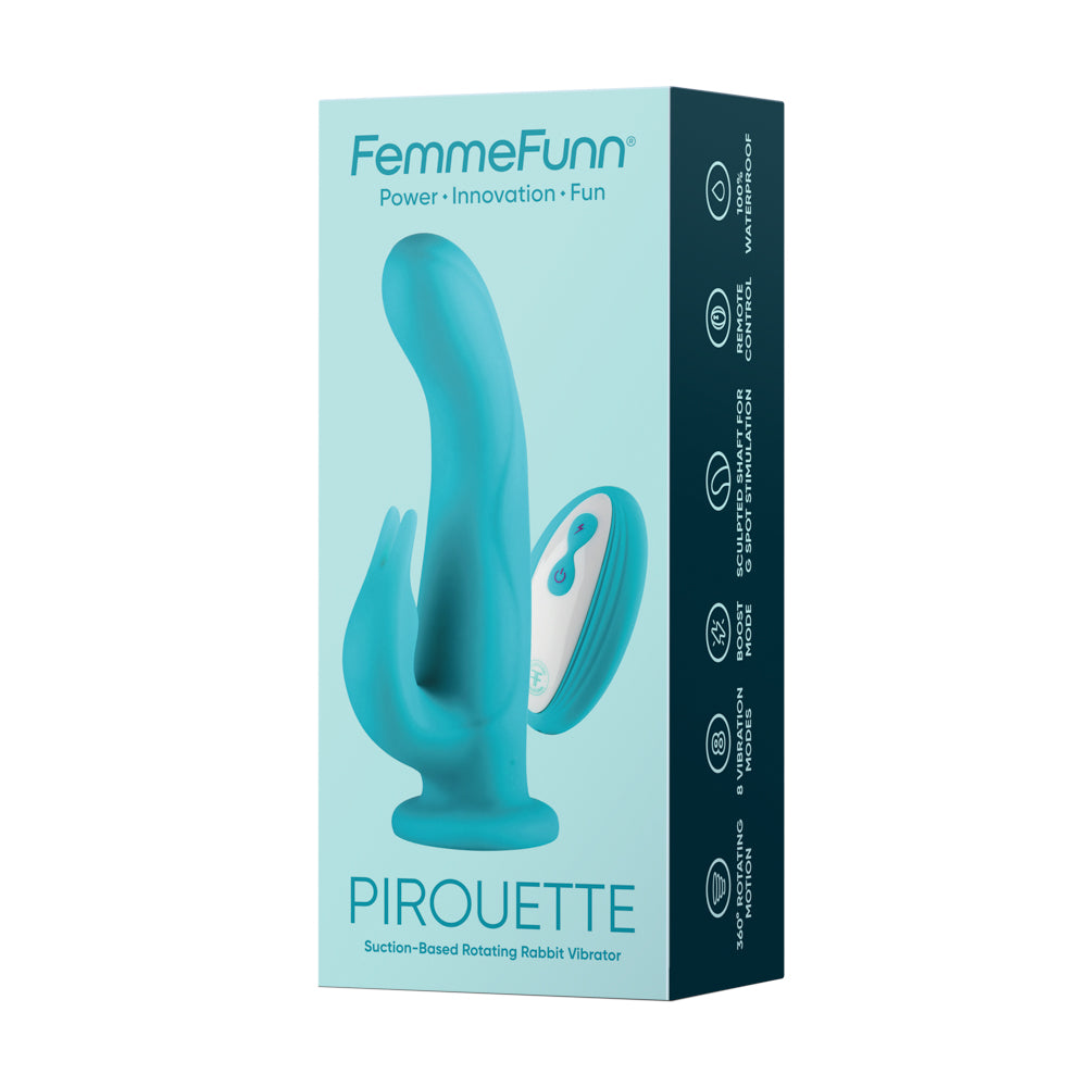 Femme Funn Pirouette Rotating Rabbit Vibrator