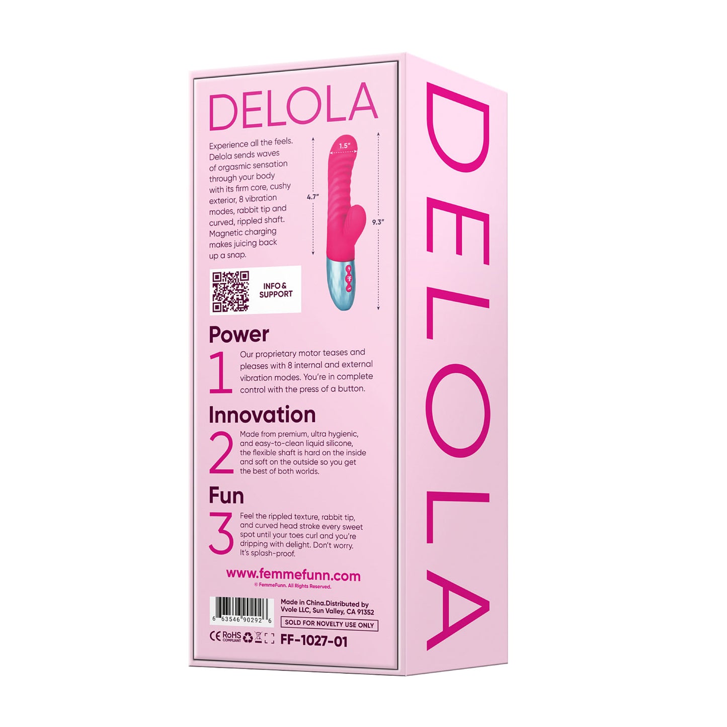 Femme Funn Delola Rabbit G-Spot Vibrator