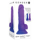 Gender X SEMI SWEET TART Blue/Purple 14cm Colour Changing Dong Dildo