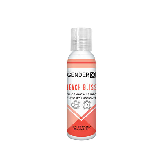 Gender X BEACH BLISS Peach, Orange & Cranberry Water Based Lubricant Lube 60ml