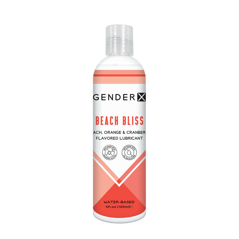 Gender X BEACH BLISS Peach, Orange & Cranberry Water Based Lubricant Lube 120ml