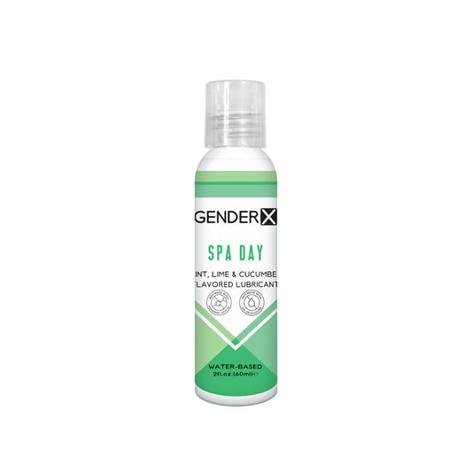 Gender X SPA DAY Mint, Lime & Cucumber Water Based Lubricant Lube 60ml