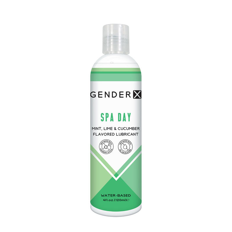 Gender X SPA DAY Mint, Lime & Cucumber Water Based Lubricant Lube 120ml