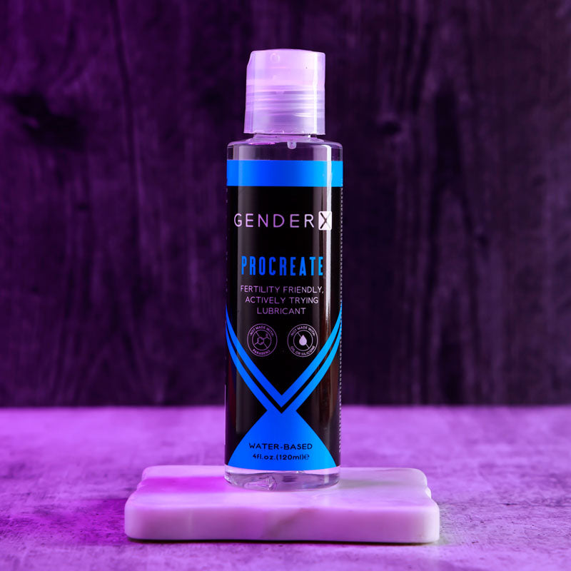 Gender X PROCREATE Fertility Friendly Water Based Lubricant Lube 120ml