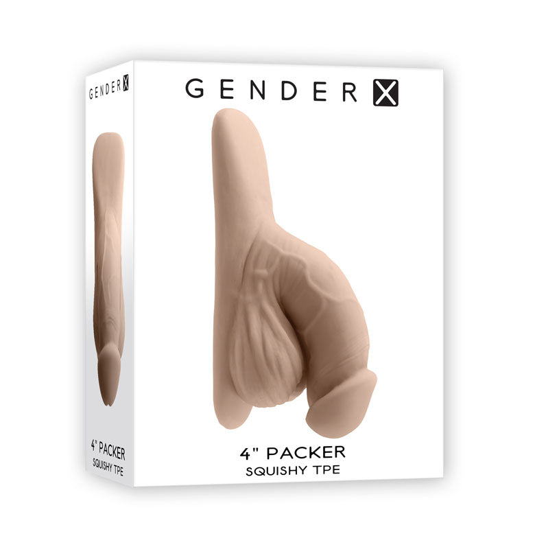 Gender X 4" PACKER - Light Flesh 10cm Packer