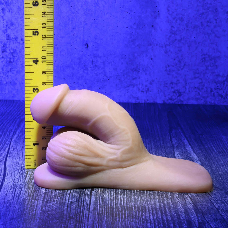 Gender X 4" PACKER - Medium Tan 10cm Packer Dildo Dong