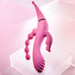 Gender X FOUR BY FOUR Pink 27.5cm USB Rechargeable Multi Quadruple Vibrator