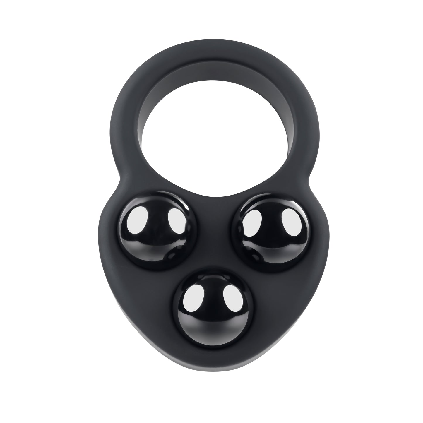 Gender X WORKOUT RING - Black Weighted Cock Ring