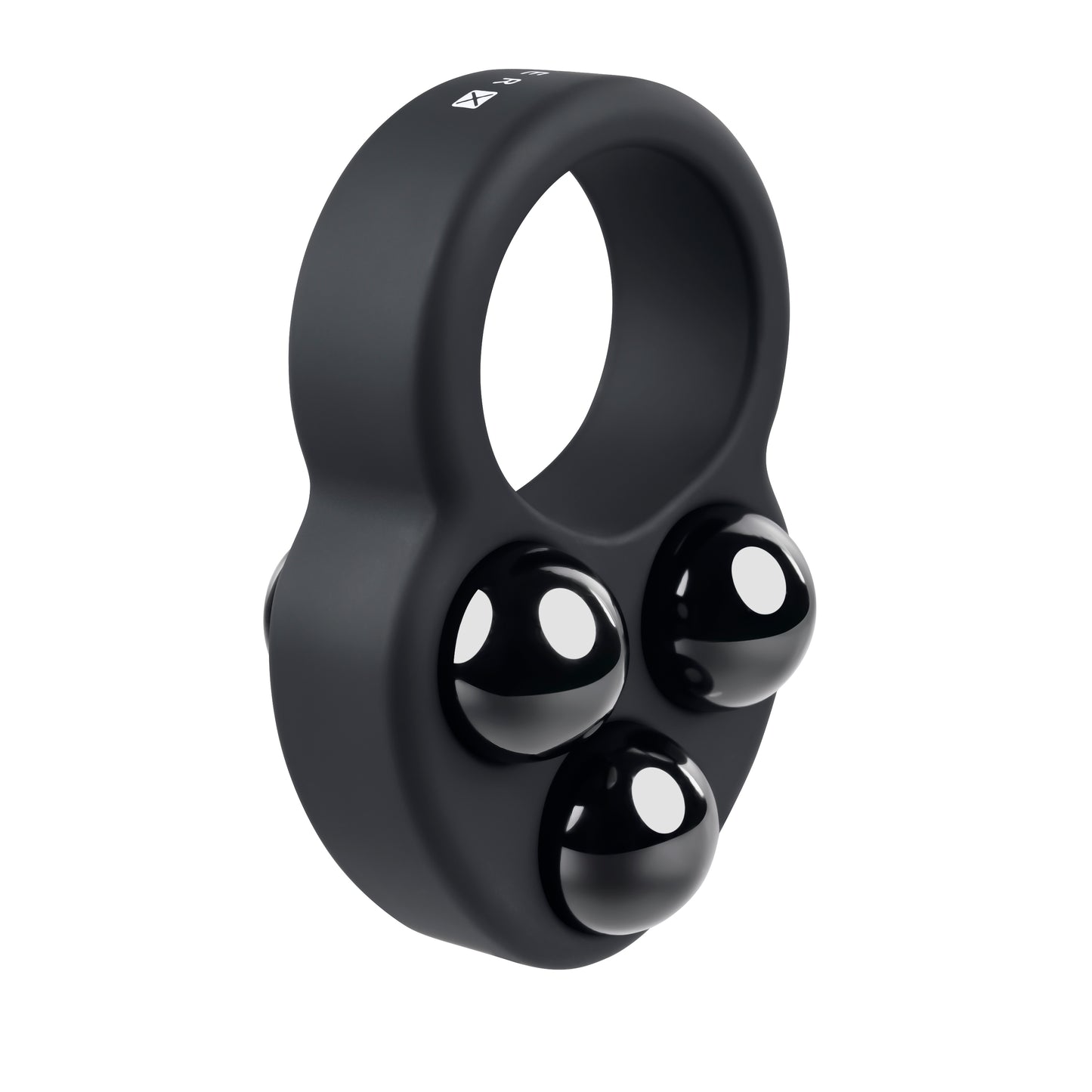 Gender X WORKOUT RING - Black Weighted Cock Ring