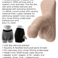 Gender X 4" SILICONE PACKER LIGHT Flesh 10cm Packer Dildo Dong