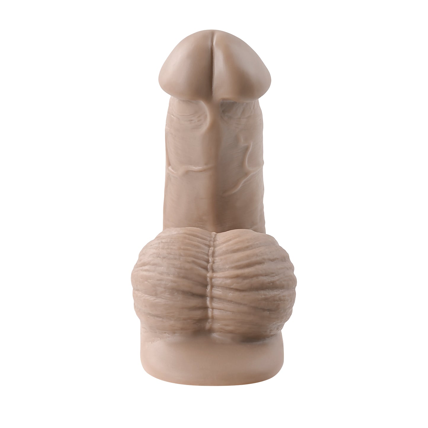 Gender X 4" SILICONE PACKER LIGHT Flesh 10cm Packer Dildo Dong