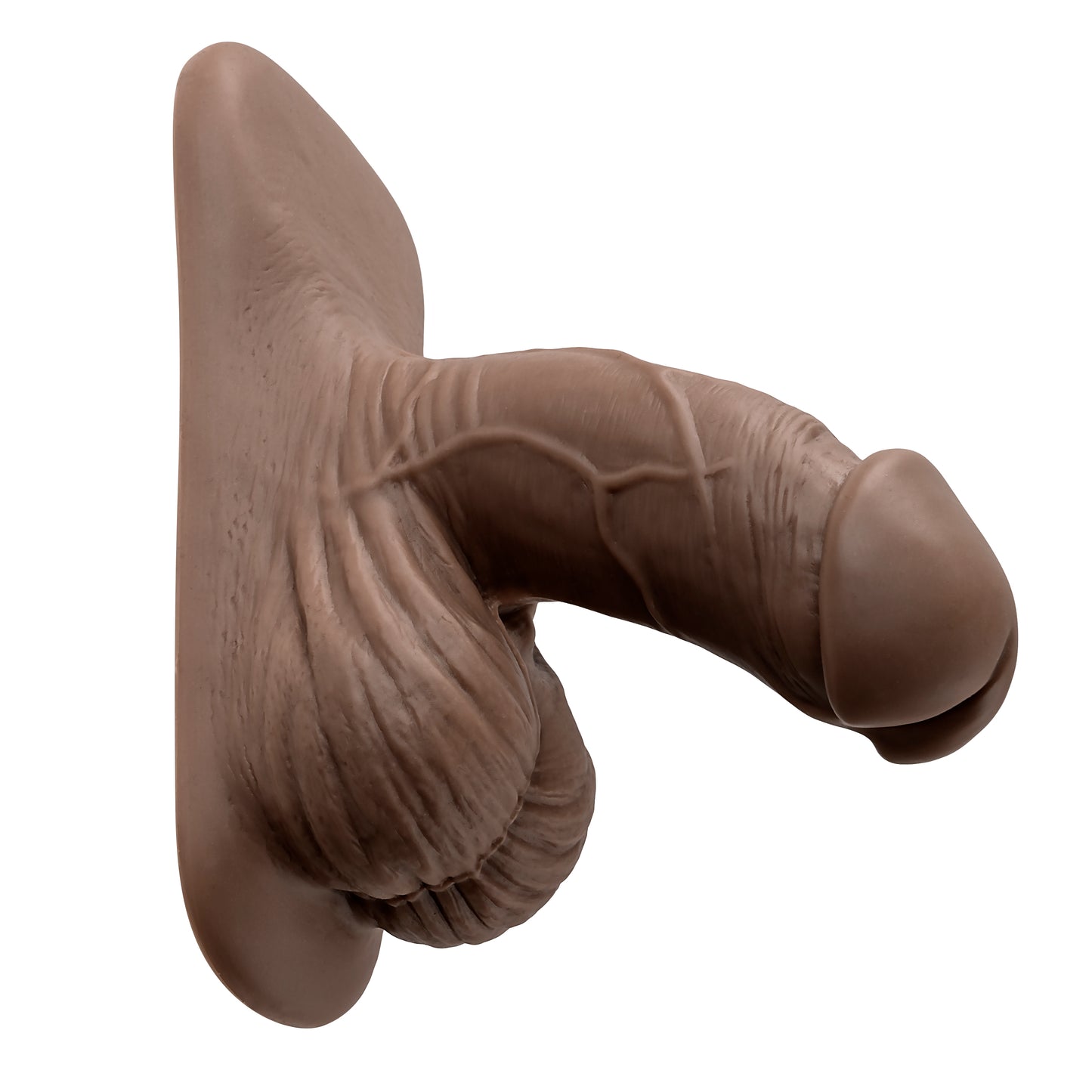 Gender X 4" SILICONE PACKER DARK Brown 10cm Packer