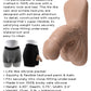 Gender X 4" SILICONE PACKER MEDIUM Tan 10cm Packer